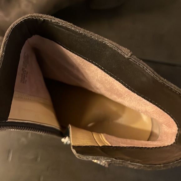 Leather Suede Pointy Booties Michael Kors - Picture 7 of 8